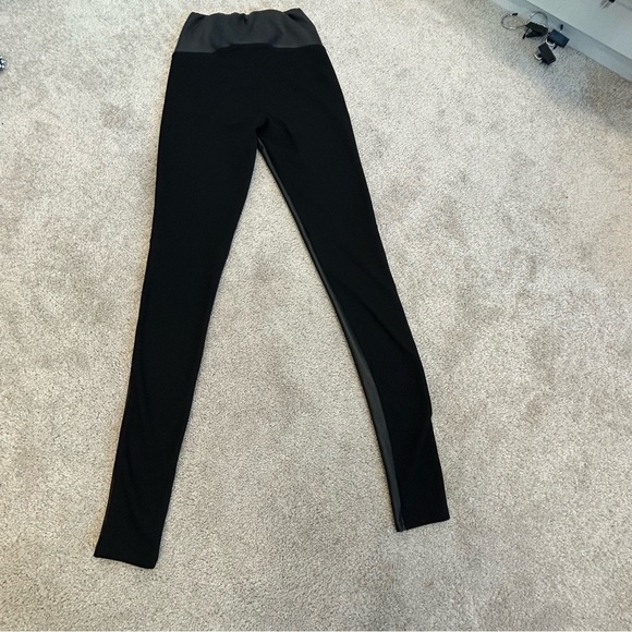 ARITZIA Wilfred Black faux Leather high waisted Legging S - Picture 2 of 8